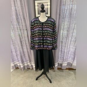 Vintage 2 Piece Taut Mate Jacket and Skirt Set